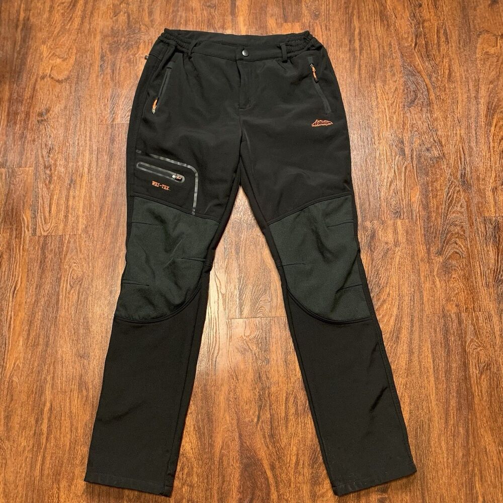 Outdoorsport Wei-Tex Fleece Lined Snow Outdoor Pants Black Sz XL Men’s Class C
